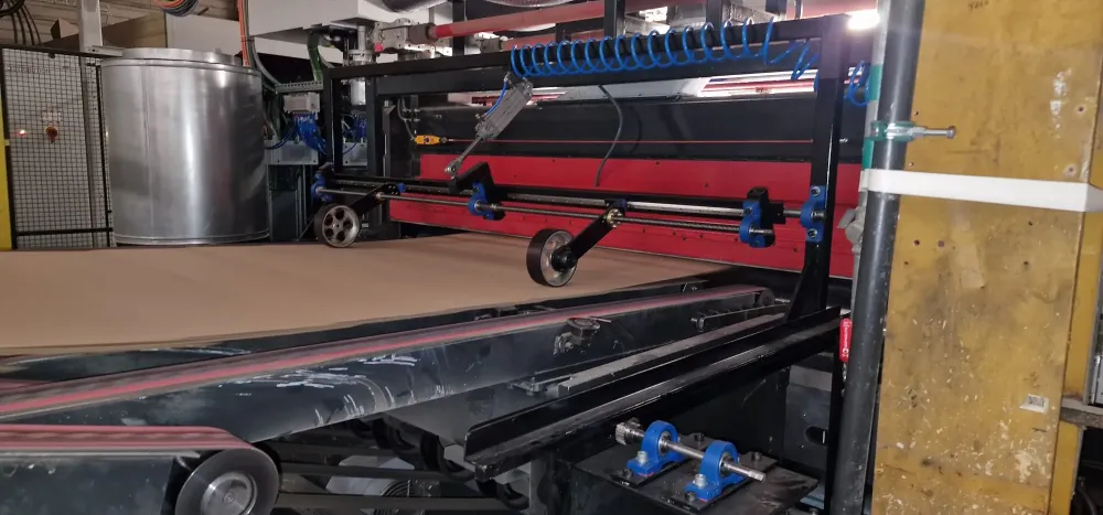 fabrication systeme d'ecaillage pour machine macarbox